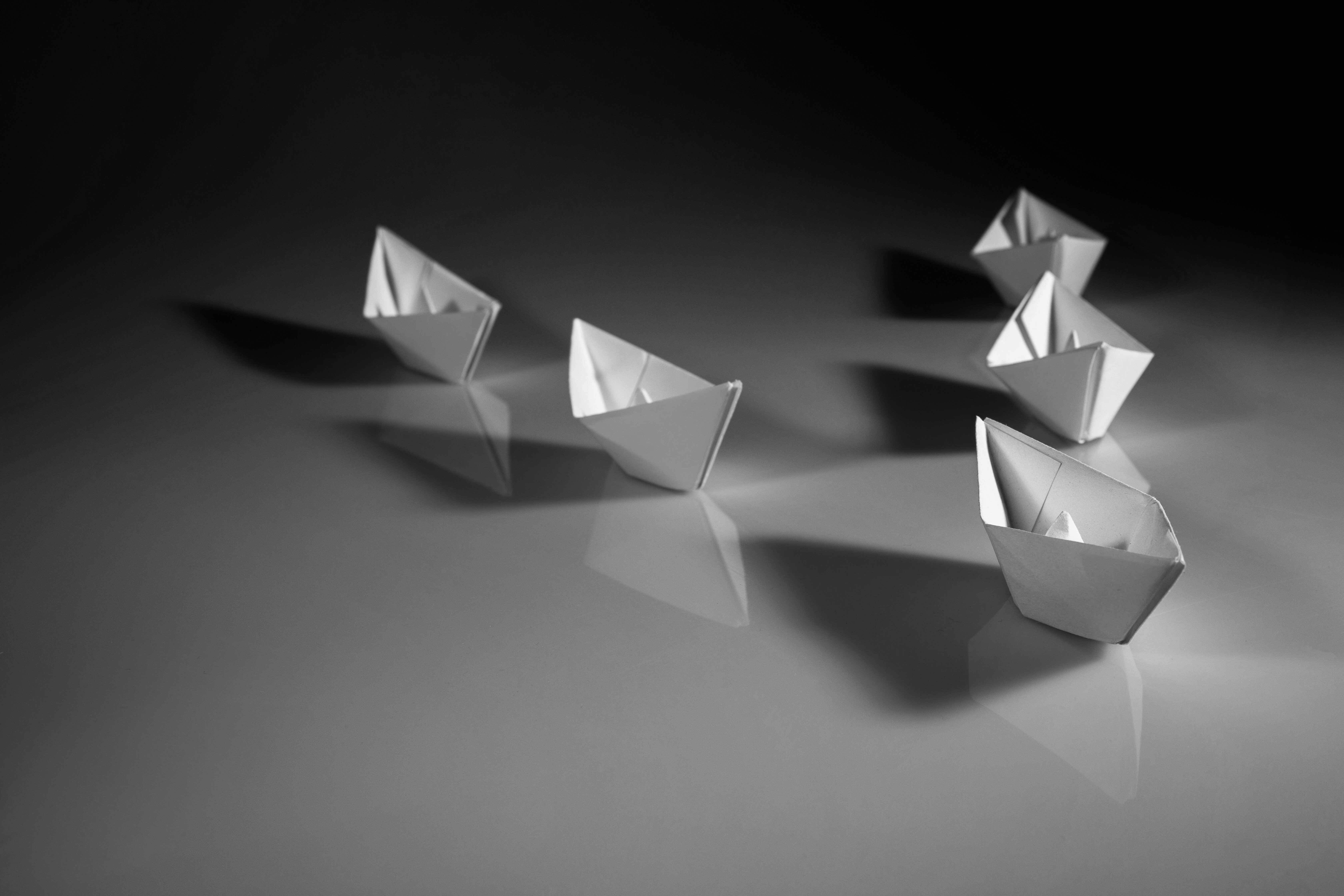 Origami Boote Leadership